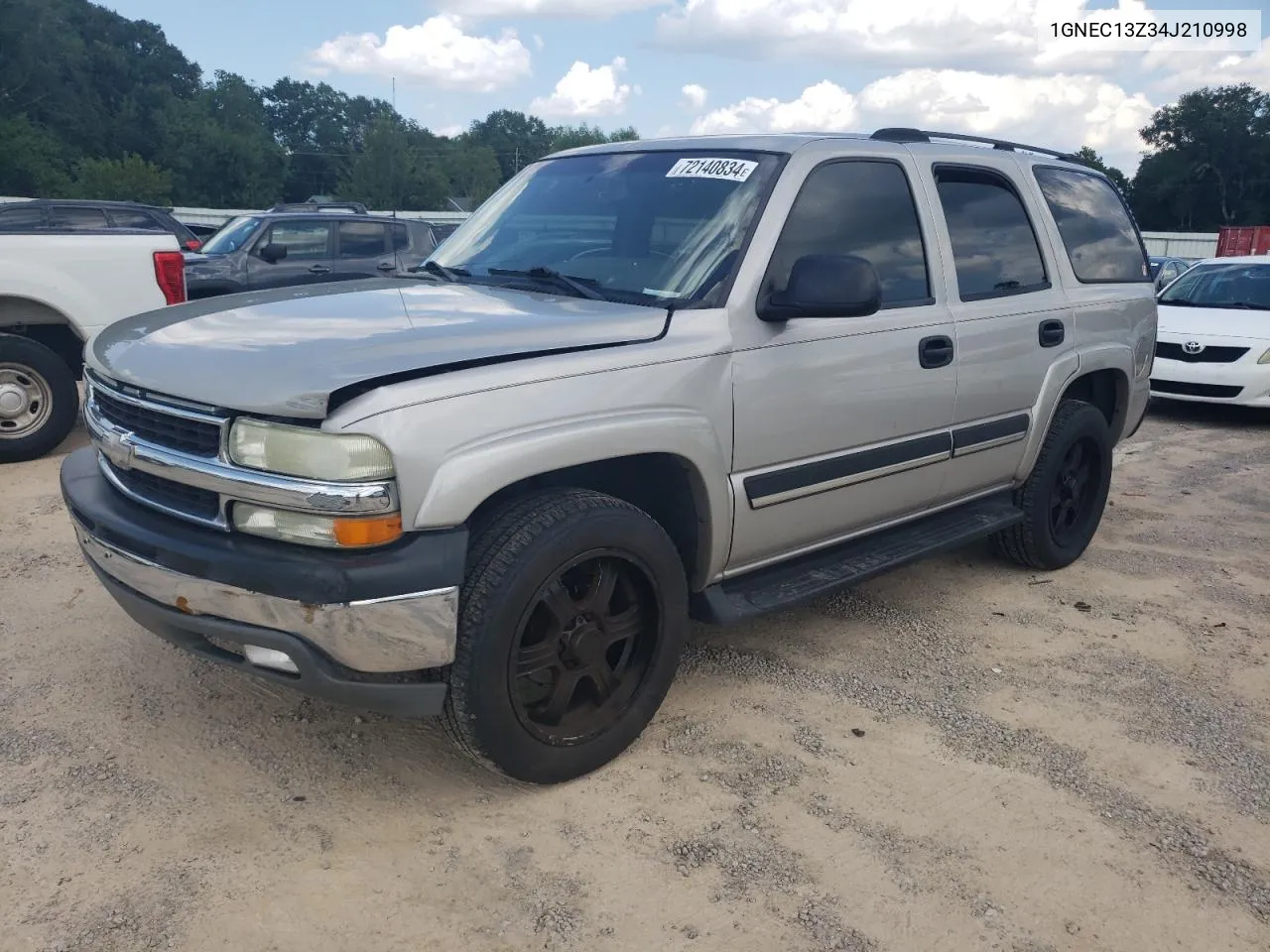 2004 Chevrolet Tahoe C1500 VIN: 1GNEC13Z34J210998 Lot: 72140834