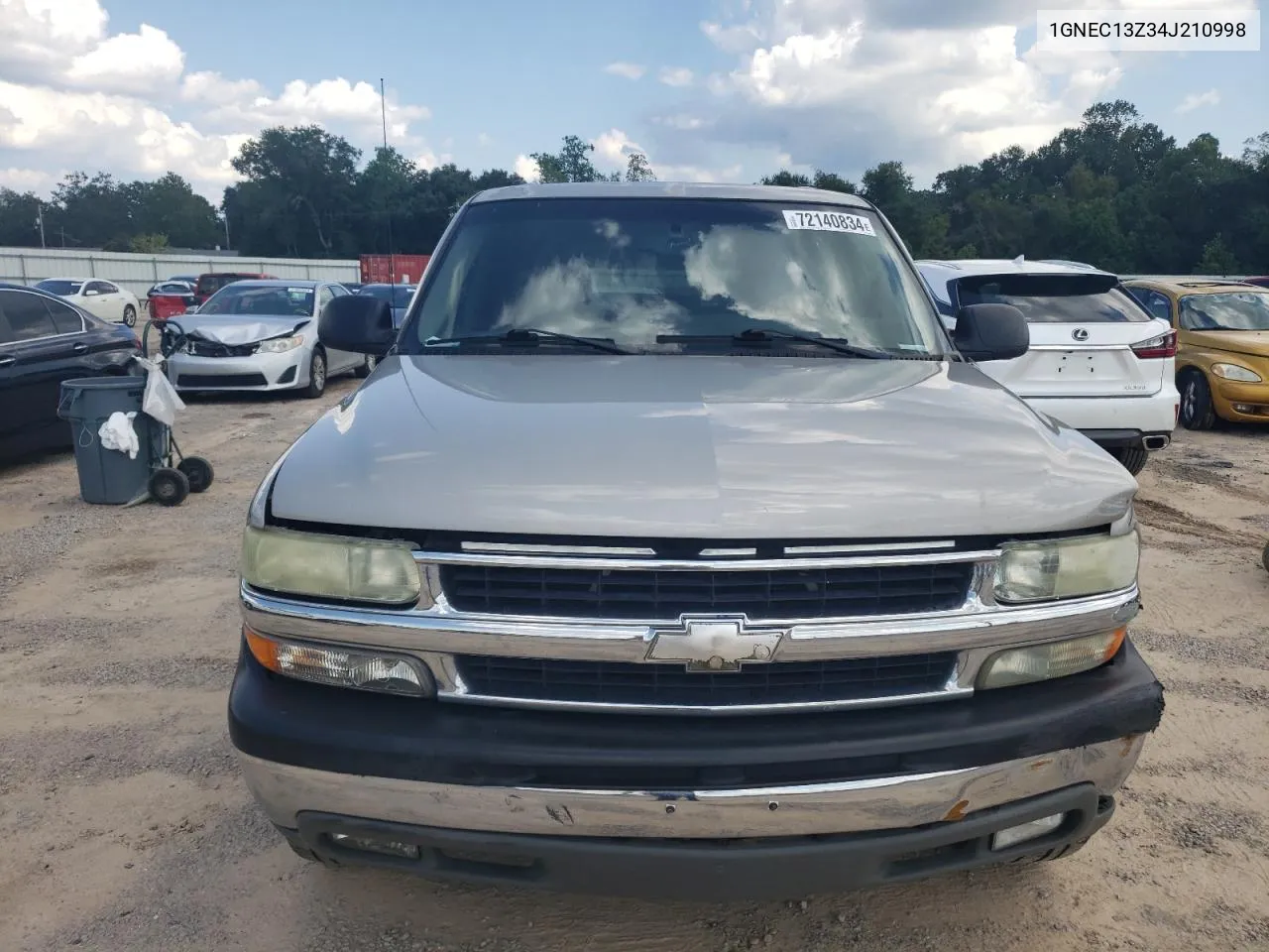 2004 Chevrolet Tahoe C1500 VIN: 1GNEC13Z34J210998 Lot: 72140834