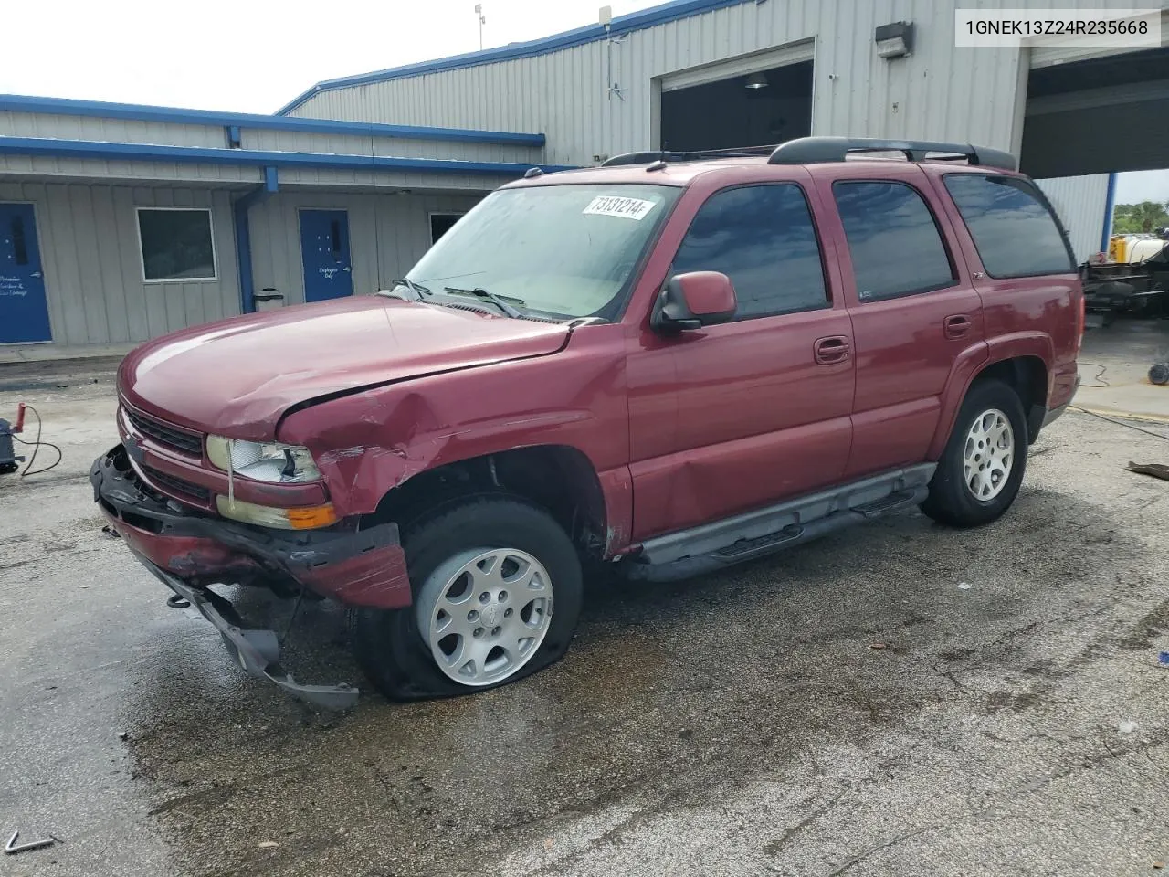 2004 Chevrolet Tahoe K1500 VIN: 1GNEK13Z24R235668 Lot: 73131214