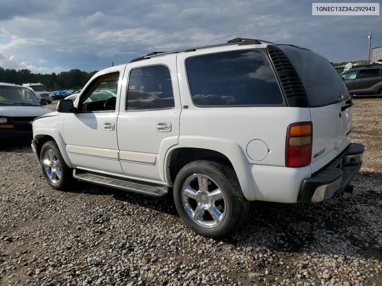 1GNEC13Z34J292943 2004 Chevrolet Tahoe C1500