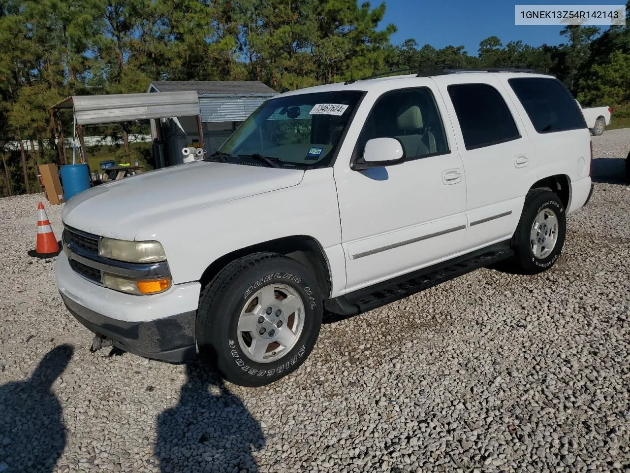 2004 Chevrolet Tahoe K1500 VIN: 1GNEK13Z54R142143 Lot: 73467624