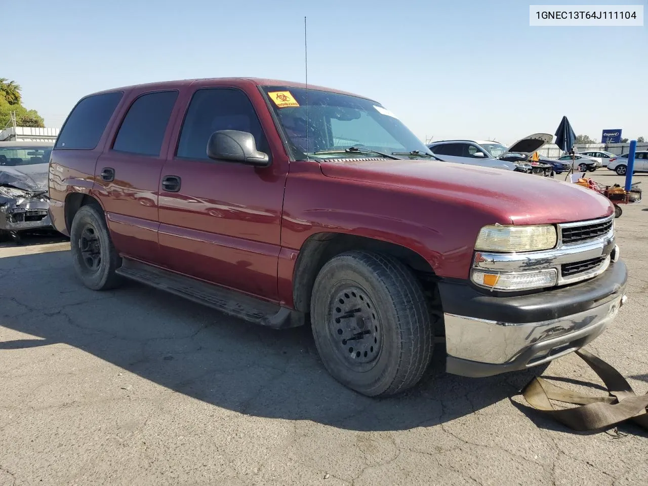 1GNEC13T64J111104 2004 Chevrolet Tahoe C1500