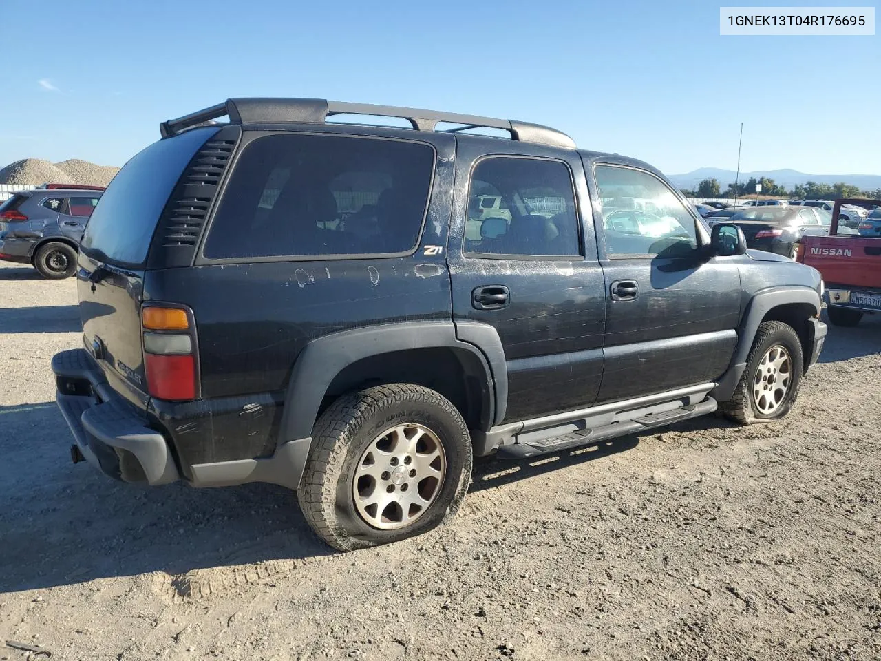 2004 Chevrolet Tahoe K1500 VIN: 1GNEK13T04R176695 Lot: 74594014