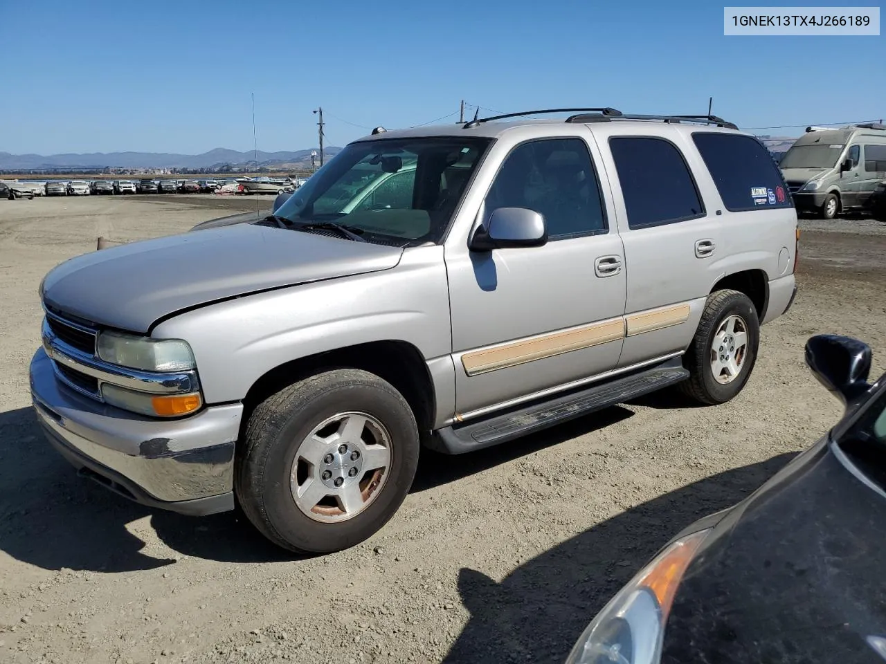 2004 Chevrolet Tahoe K1500 VIN: 1GNEK13TX4J266189 Lot: 74808544