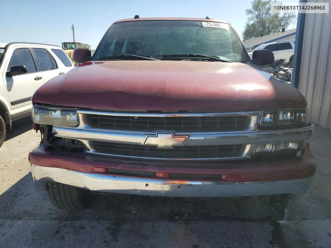 2004 Chevrolet Tahoe K1500 VIN: 1GNEK13T14J268963 Lot: 75050654