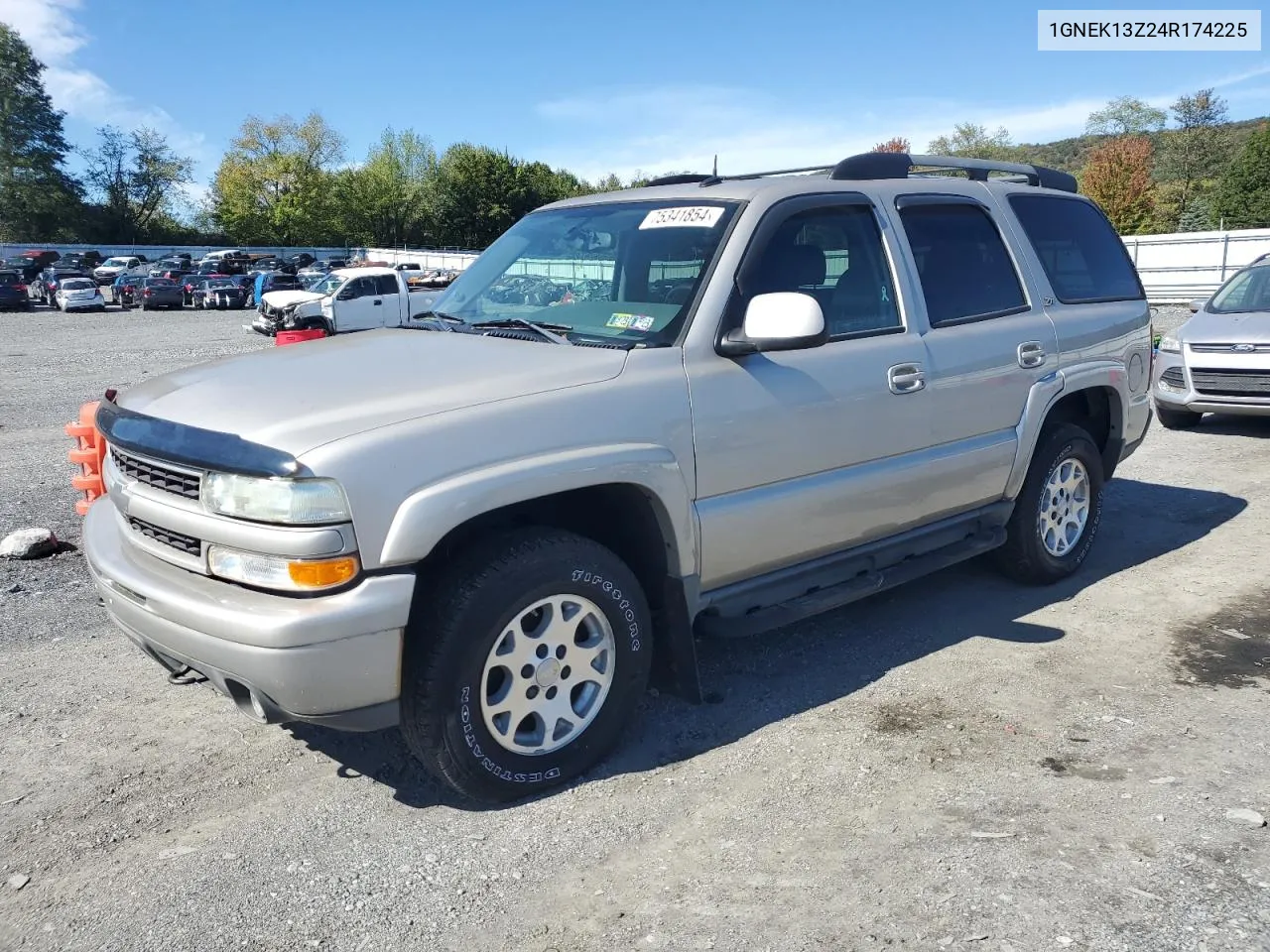 2004 Chevrolet Tahoe K1500 VIN: 1GNEK13Z24R174225 Lot: 75341854