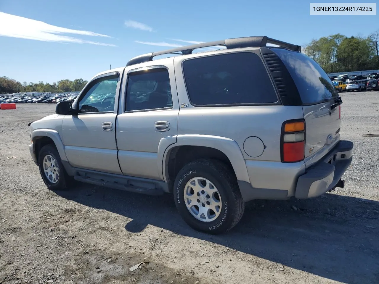 2004 Chevrolet Tahoe K1500 VIN: 1GNEK13Z24R174225 Lot: 75341854