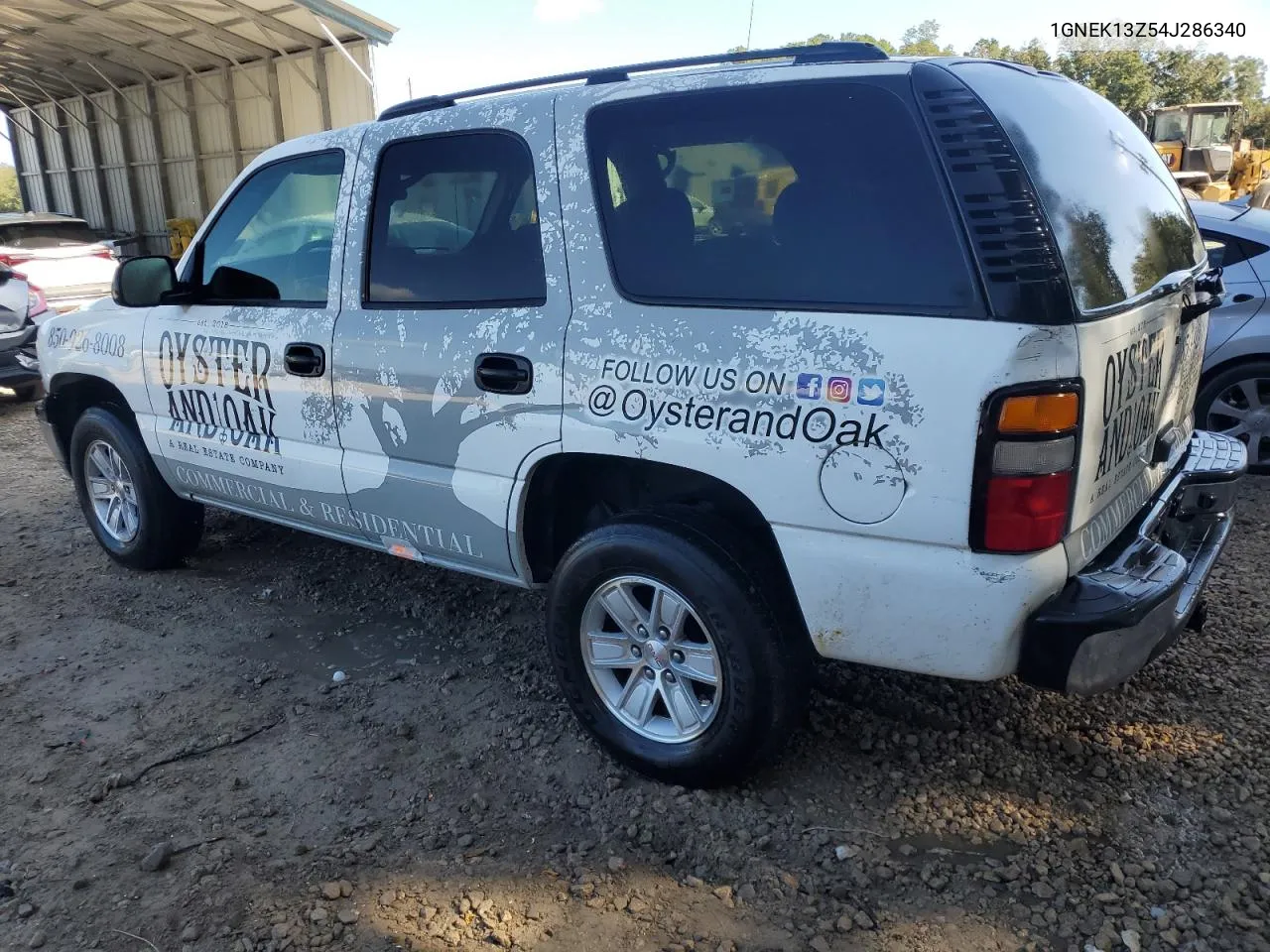 2004 Chevrolet Tahoe K1500 VIN: 1GNEK13Z54J286340 Lot: 75538484