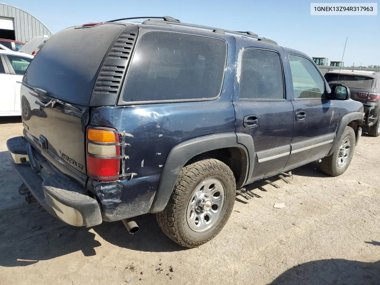 2004 Chevrolet Tahoe K1500 VIN: 1GNEK13Z94R317963 Lot: 75543754