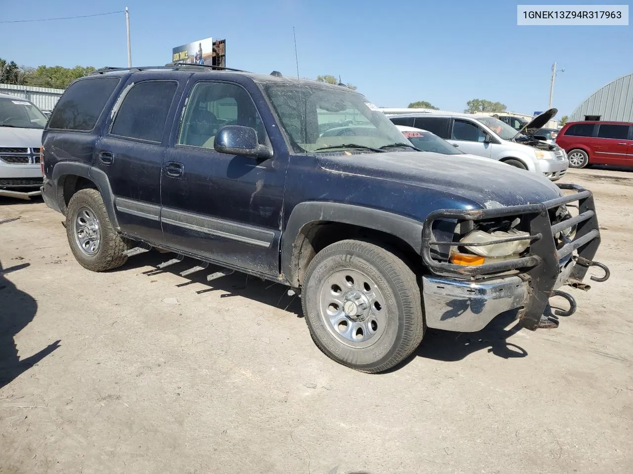 2004 Chevrolet Tahoe K1500 VIN: 1GNEK13Z94R317963 Lot: 75543754