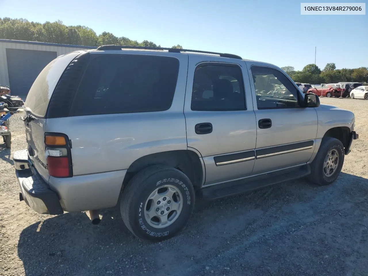 2004 Chevrolet Tahoe C1500 VIN: 1GNEC13V84R279006 Lot: 75800864