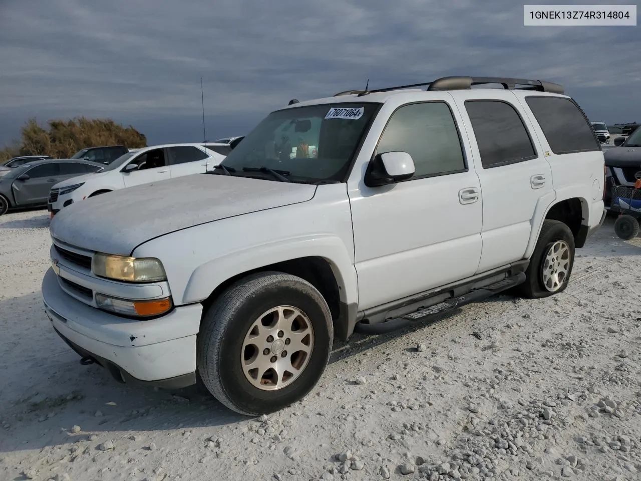 2004 Chevrolet Tahoe K1500 VIN: 1GNEK13Z74R314804 Lot: 76071064