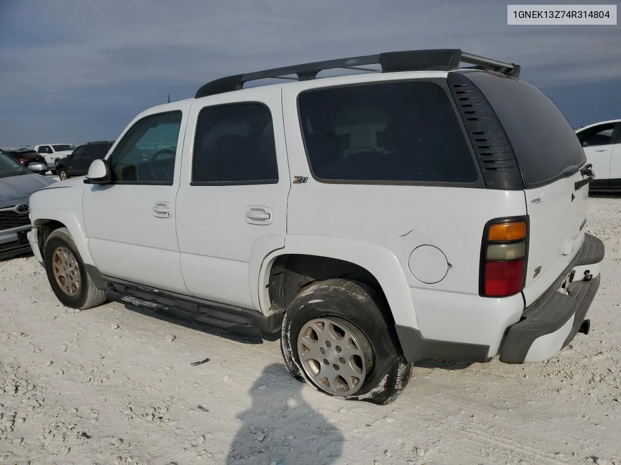 2004 Chevrolet Tahoe K1500 VIN: 1GNEK13Z74R314804 Lot: 76071064