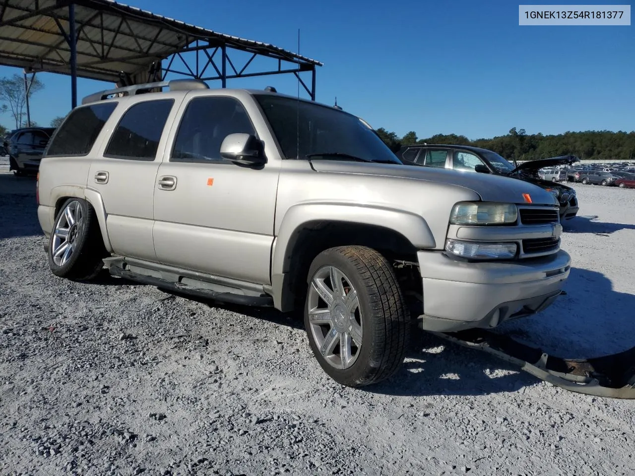 2004 Chevrolet Tahoe K1500 VIN: 1GNEK13Z54R181377 Lot: 76374854