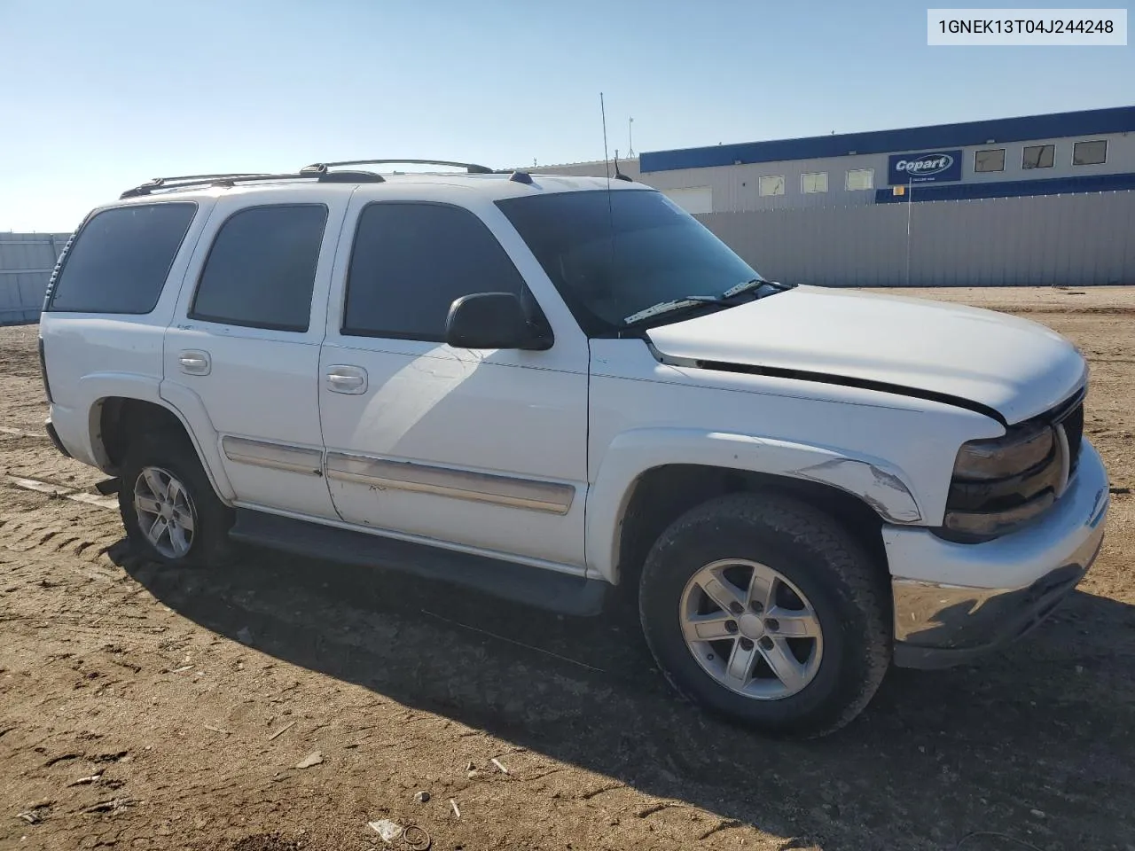 2004 Chevrolet Tahoe K1500 VIN: 1GNEK13T04J244248 Lot: 76547204