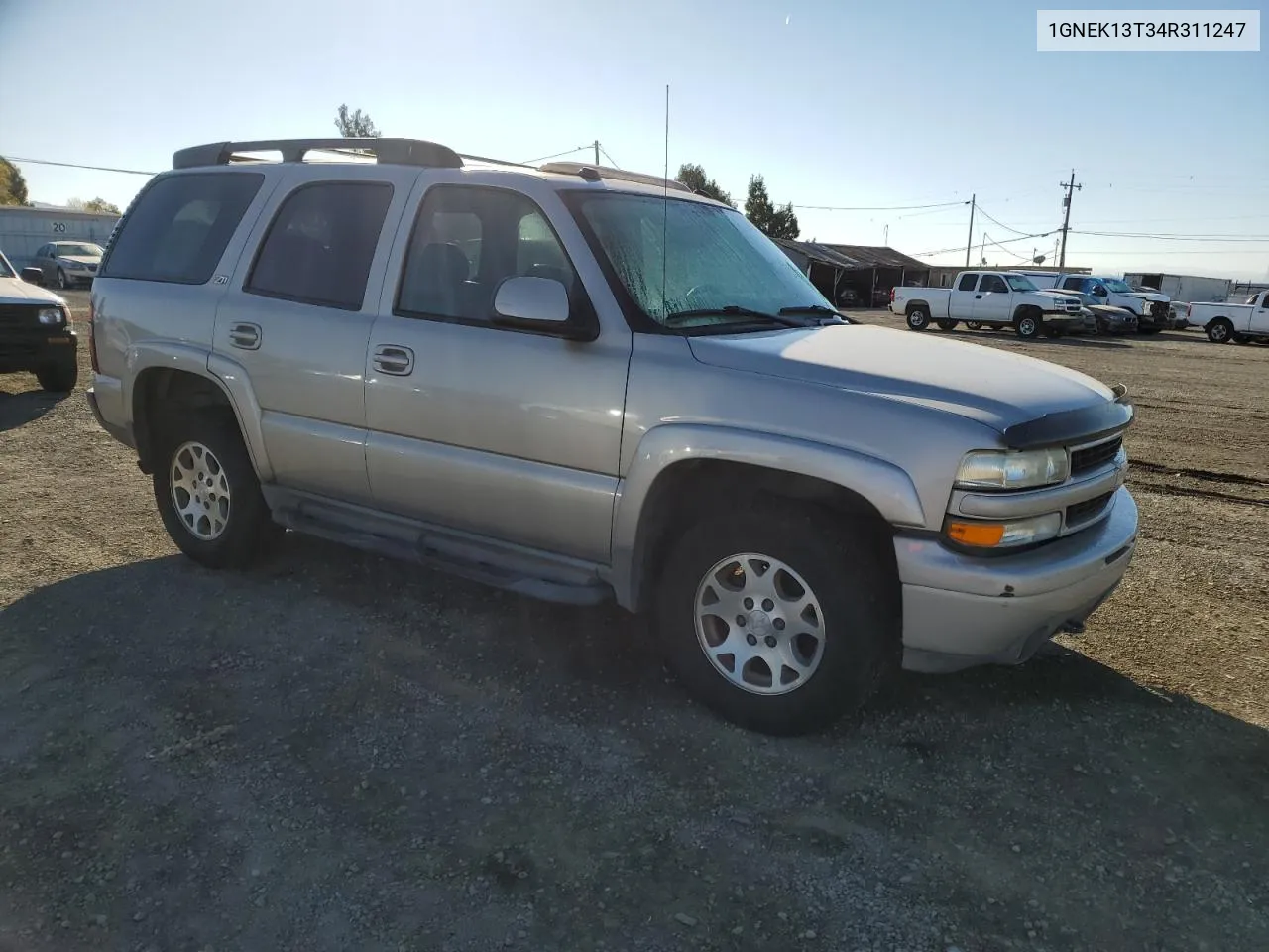 2004 Chevrolet Tahoe K1500 VIN: 1GNEK13T34R311247 Lot: 77228694