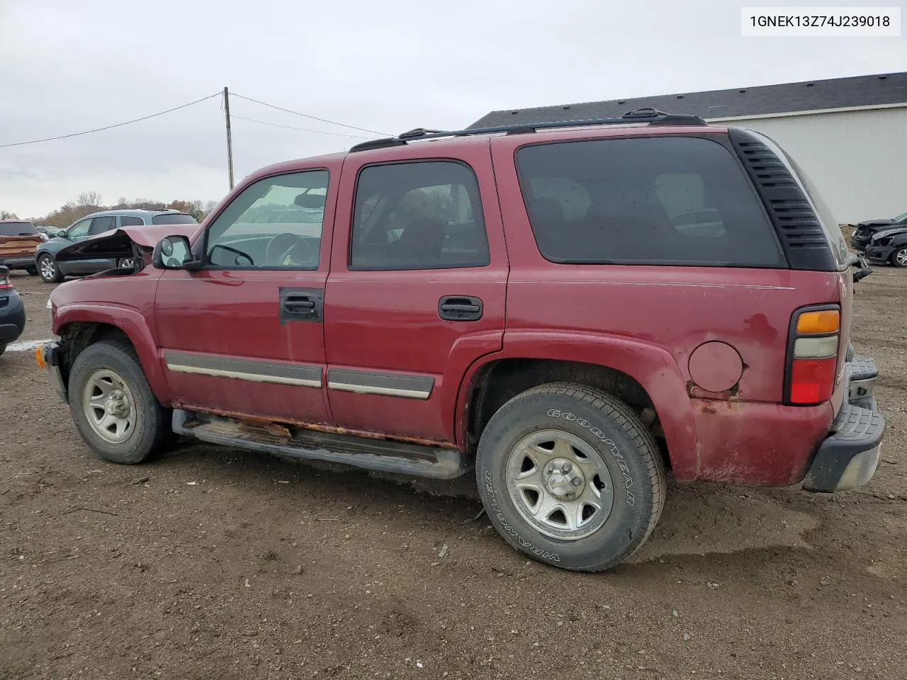 2004 Chevrolet Tahoe K1500 VIN: 1GNEK13Z74J239018 Lot: 77373254