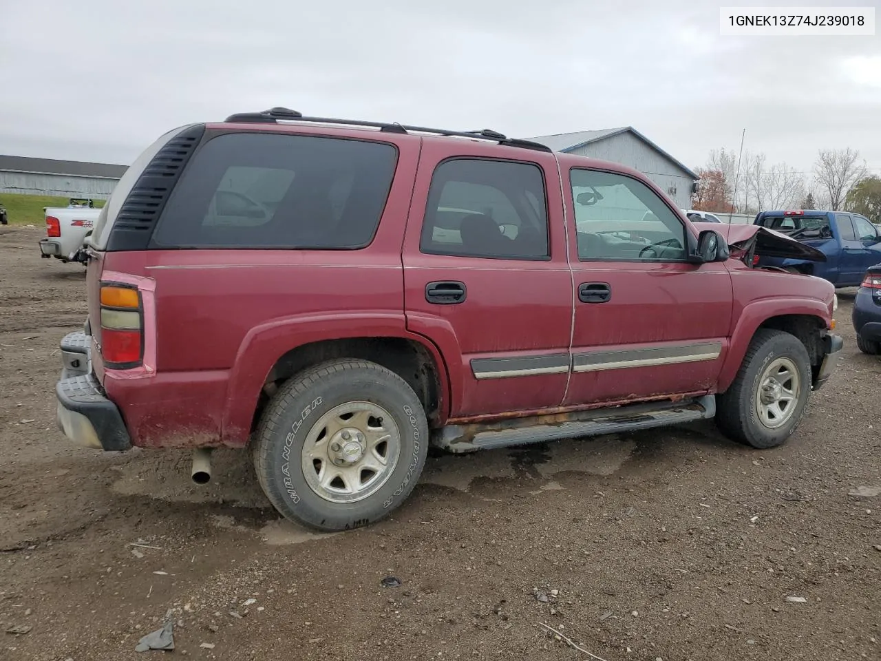 2004 Chevrolet Tahoe K1500 VIN: 1GNEK13Z74J239018 Lot: 77373254