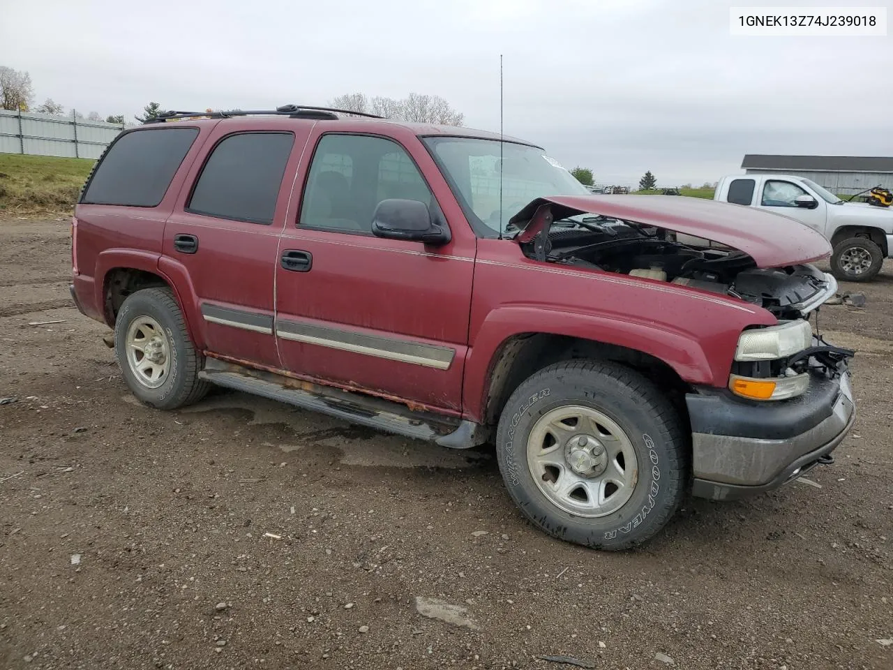 2004 Chevrolet Tahoe K1500 VIN: 1GNEK13Z74J239018 Lot: 77373254