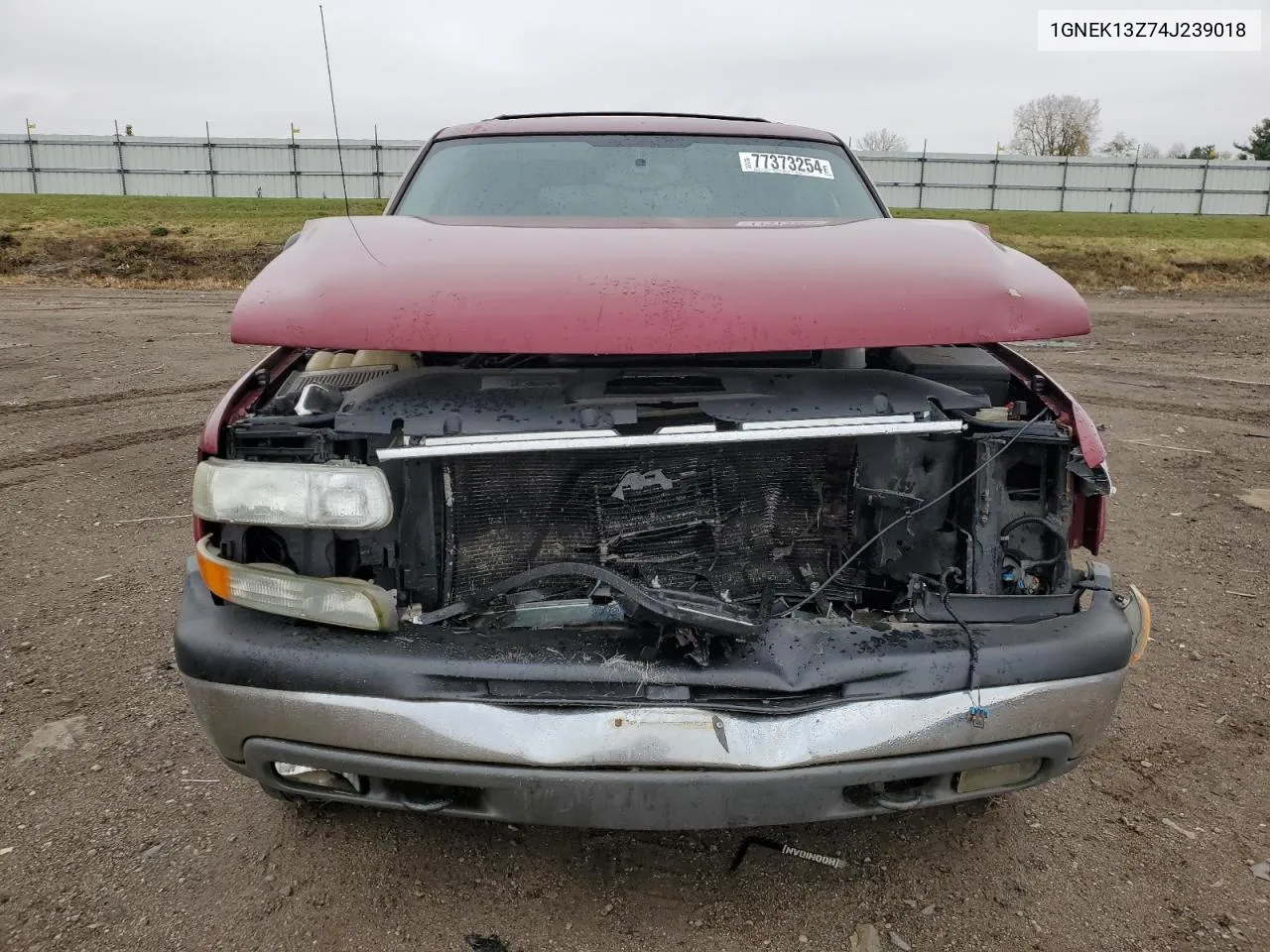 2004 Chevrolet Tahoe K1500 VIN: 1GNEK13Z74J239018 Lot: 77373254