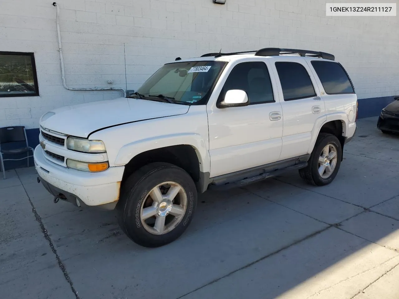 2004 Chevrolet Tahoe K1500 VIN: 1GNEK13Z24R211127 Lot: 77803464