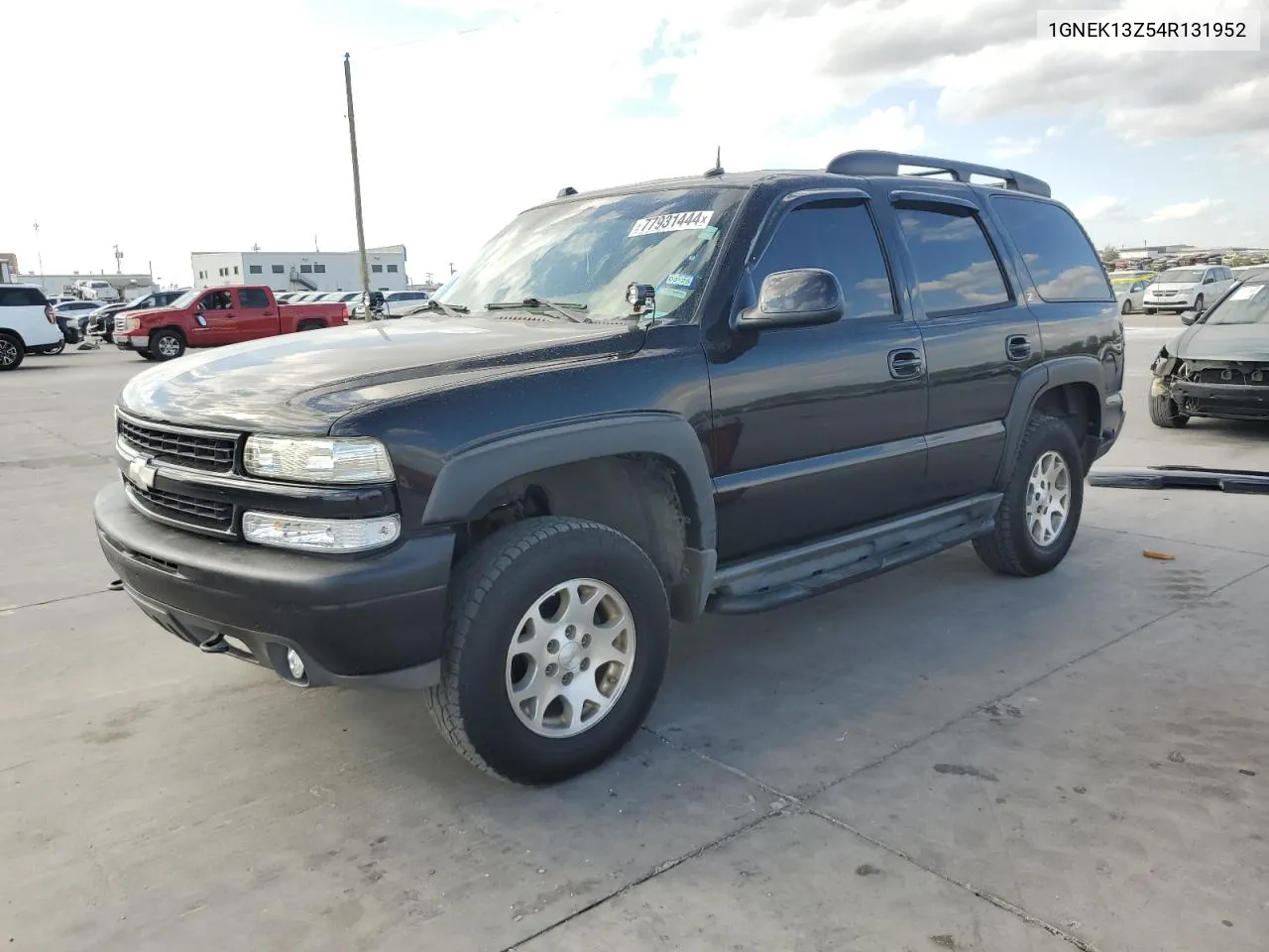 2004 Chevrolet Tahoe K1500 VIN: 1GNEK13Z54R131952 Lot: 77931444