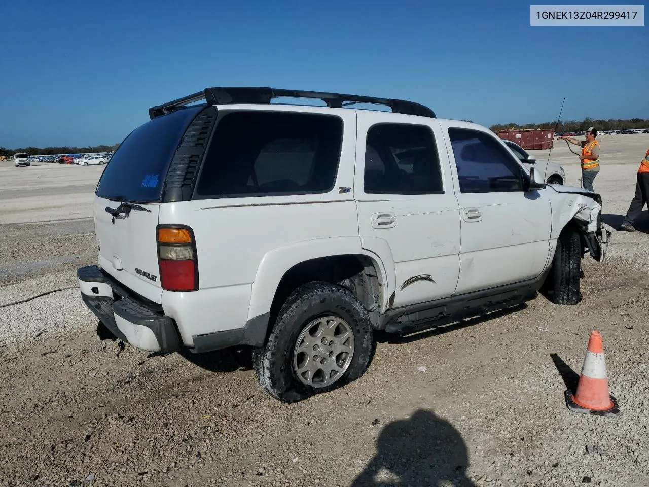 2004 Chevrolet Tahoe K1500 VIN: 1GNEK13Z04R299417 Lot: 79220604