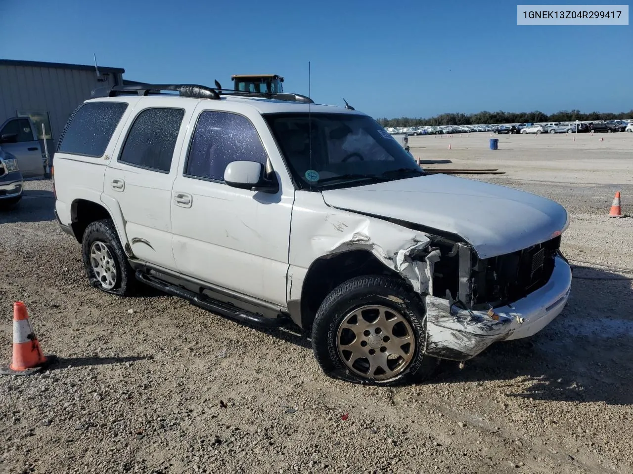 2004 Chevrolet Tahoe K1500 VIN: 1GNEK13Z04R299417 Lot: 79220604