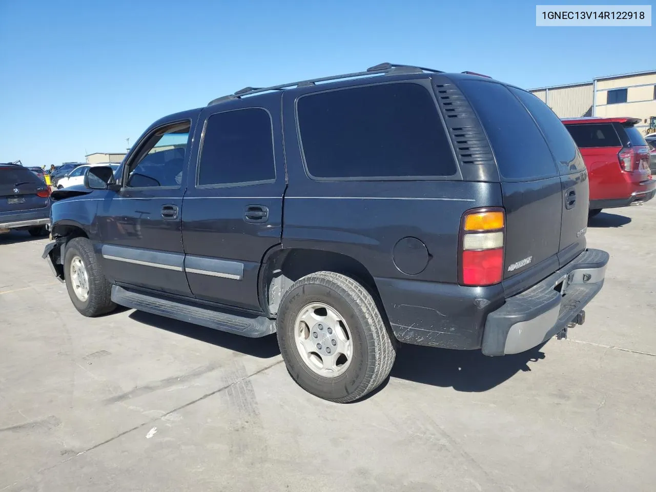 2004 Chevrolet Tahoe C1500 VIN: 1GNEC13V14R122918 Lot: 79341834