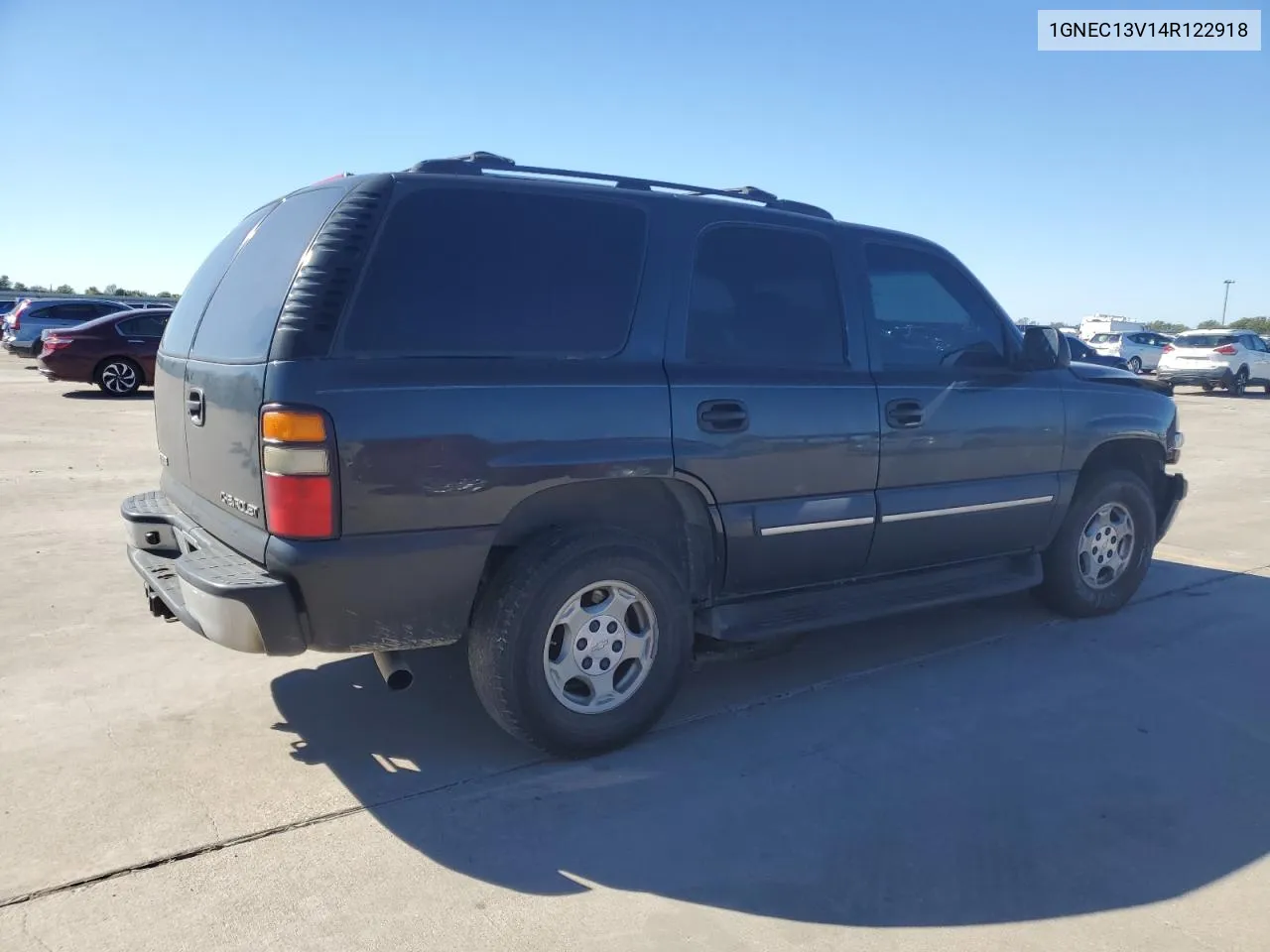 2004 Chevrolet Tahoe C1500 VIN: 1GNEC13V14R122918 Lot: 79341834