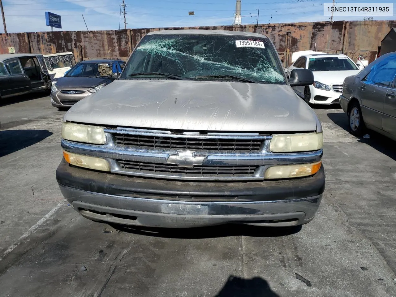 2004 Chevrolet Tahoe C1500 VIN: 1GNEC13T64R311935 Lot: 79551184