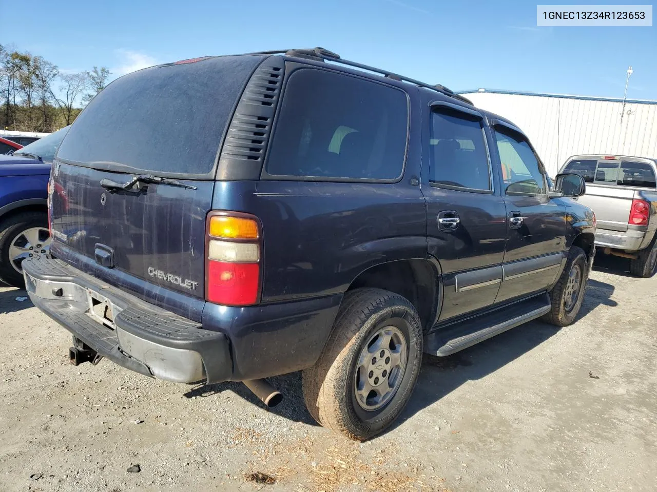 2004 Chevrolet Tahoe C1500 VIN: 1GNEC13Z34R123653 Lot: 80431914