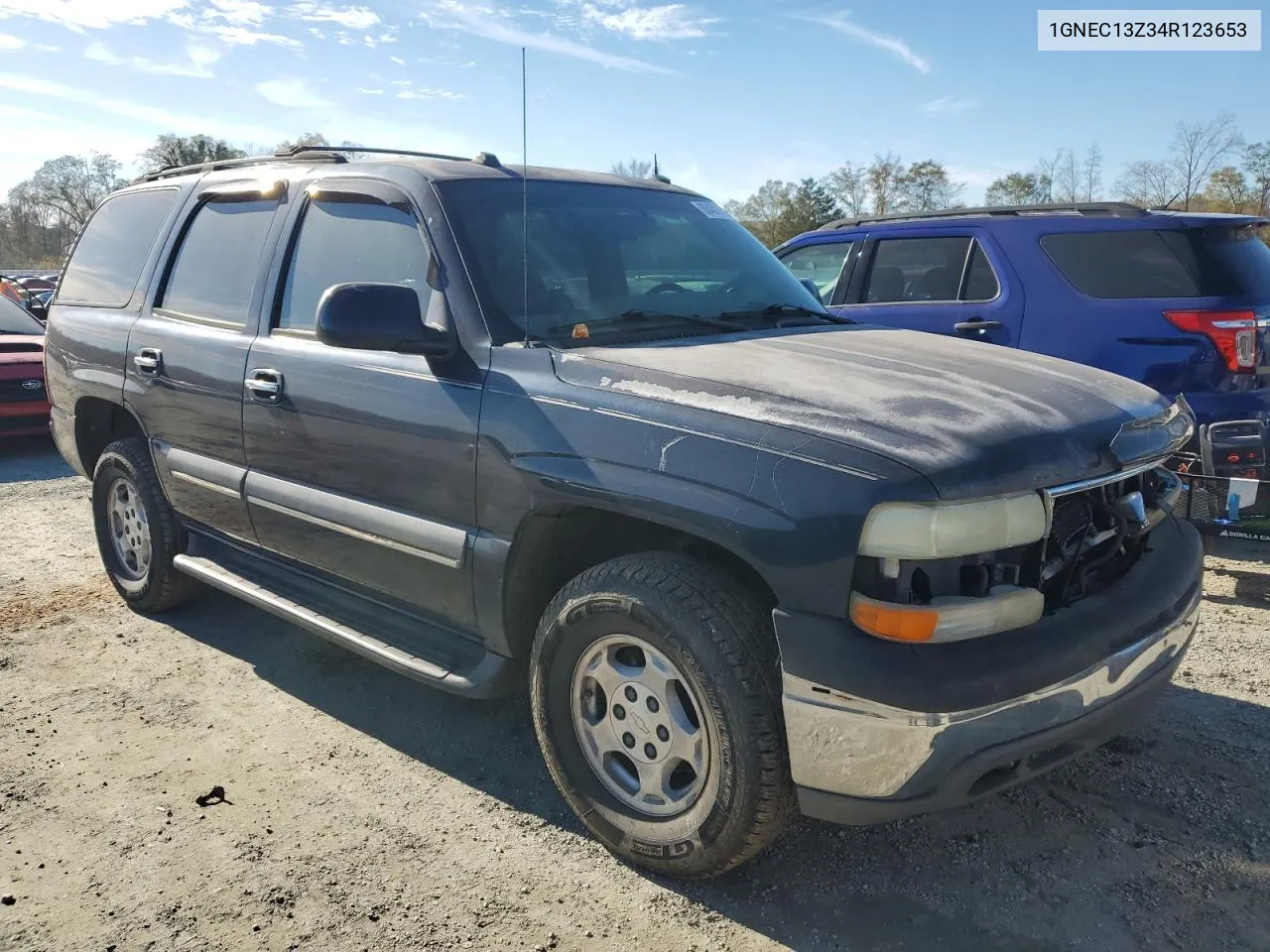 2004 Chevrolet Tahoe C1500 VIN: 1GNEC13Z34R123653 Lot: 80431914