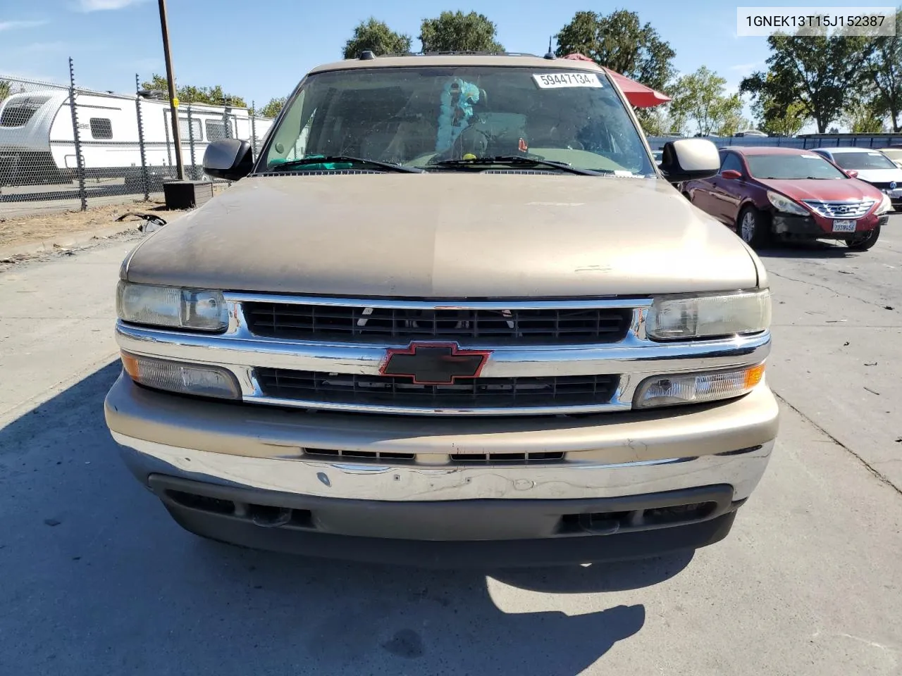 2005 Chevrolet Tahoe K1500 VIN: 1GNEK13T15J152387 Lot: 59447134