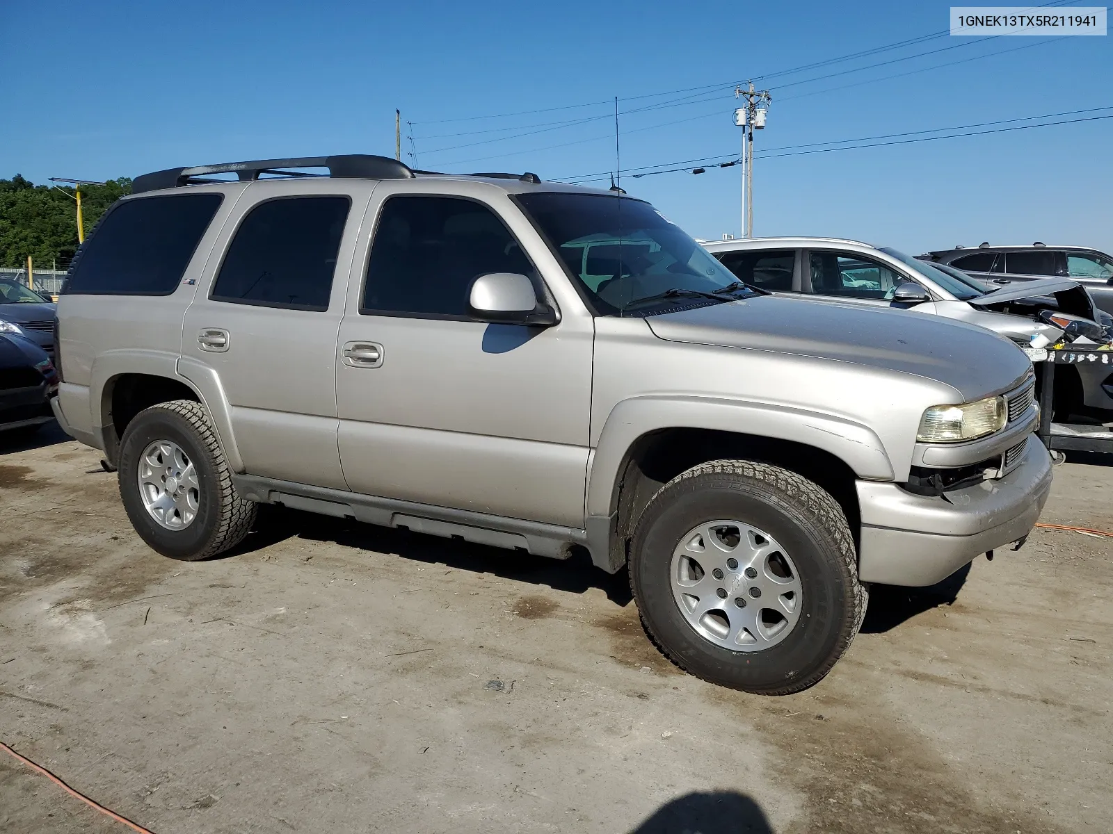 2005 Chevrolet Tahoe K1500 VIN: 1GNEK13TX5R211941 Lot: 60678684