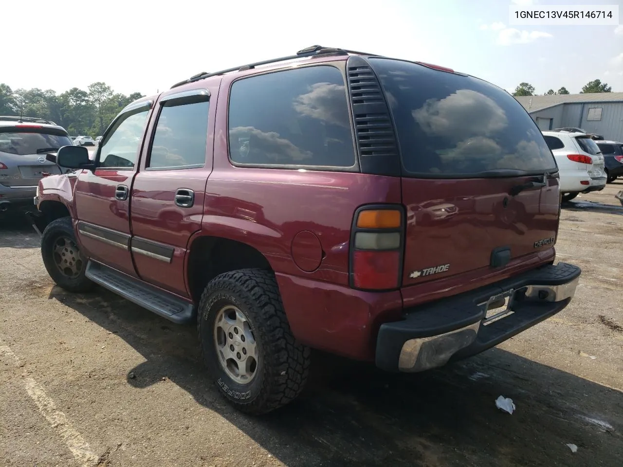 2005 Chevrolet Tahoe C1500 VIN: 1GNEC13V45R146714 Lot: 62292174