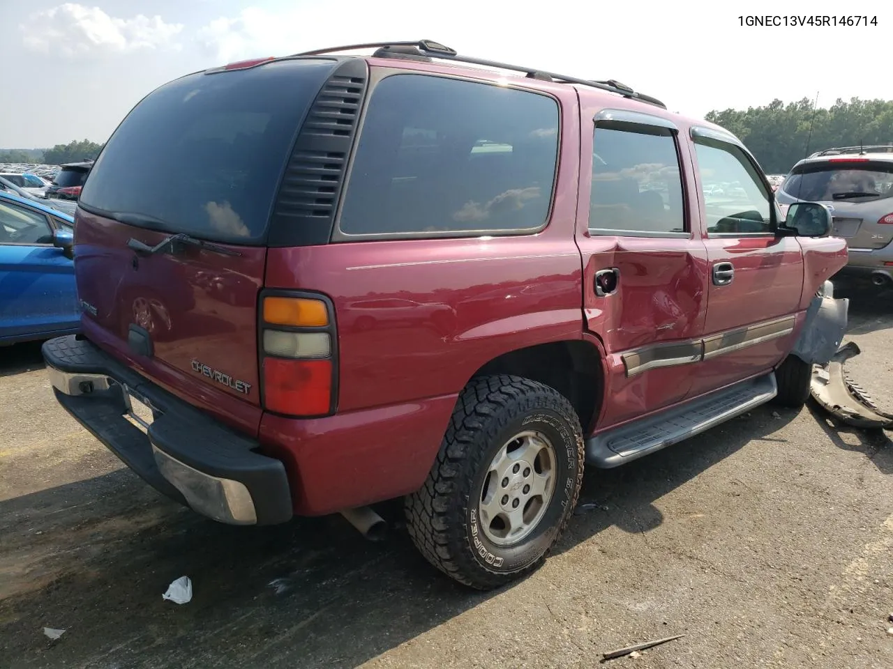 2005 Chevrolet Tahoe C1500 VIN: 1GNEC13V45R146714 Lot: 62292174