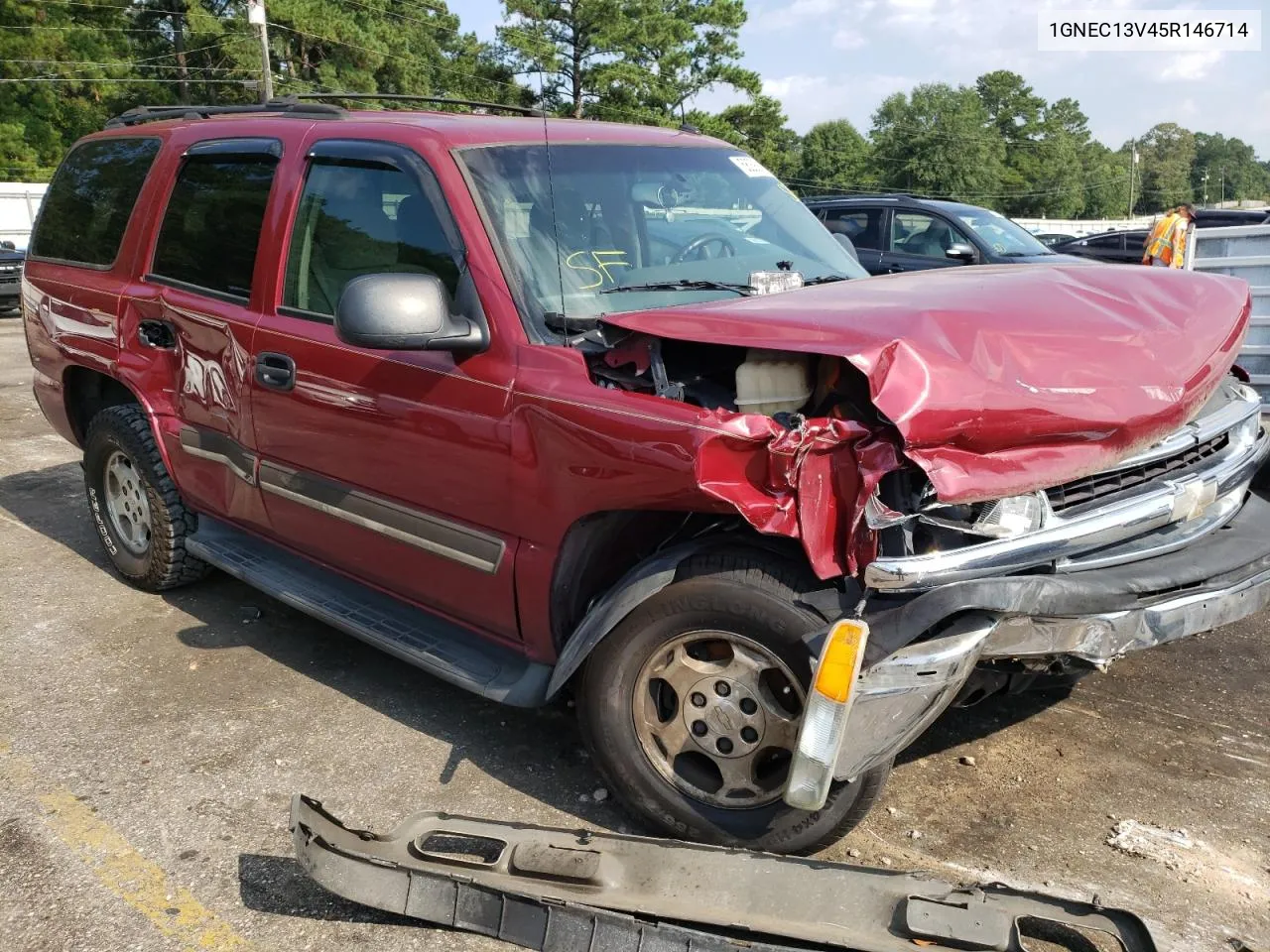 2005 Chevrolet Tahoe C1500 VIN: 1GNEC13V45R146714 Lot: 62292174