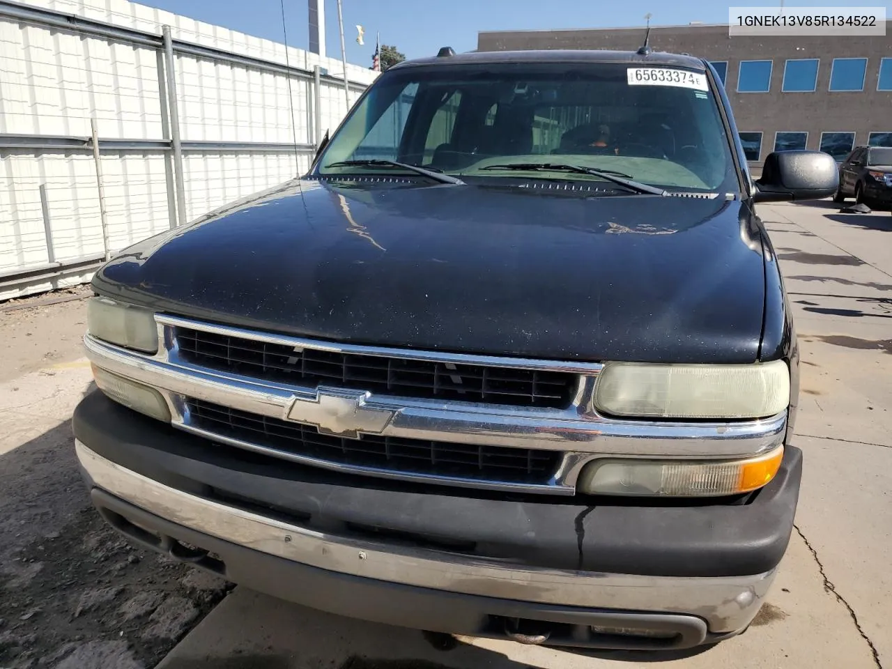 2005 Chevrolet Tahoe K1500 VIN: 1GNEK13V85R134522 Lot: 65633374