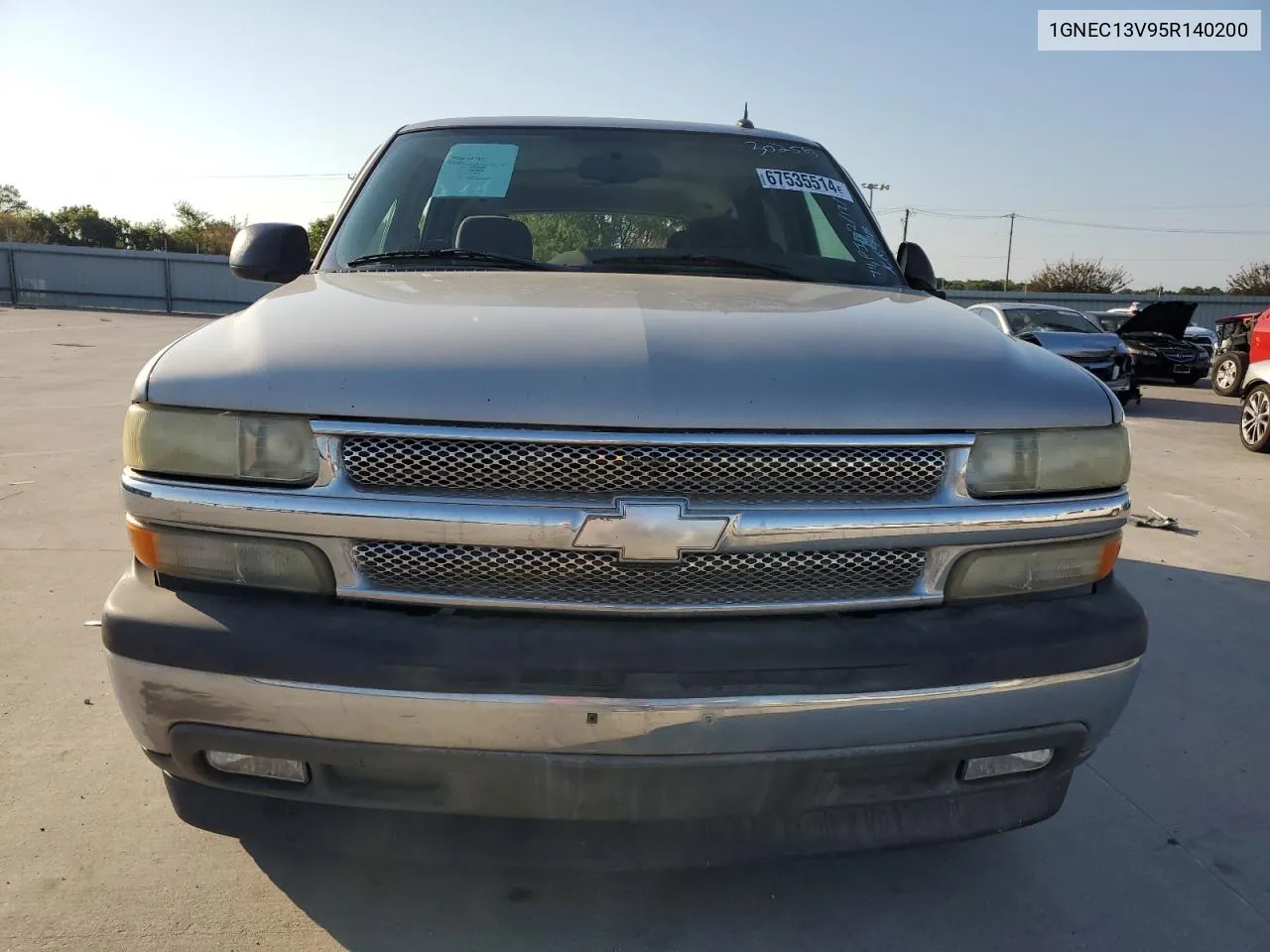 2005 Chevrolet Tahoe C1500 VIN: 1GNEC13V95R140200 Lot: 67535514