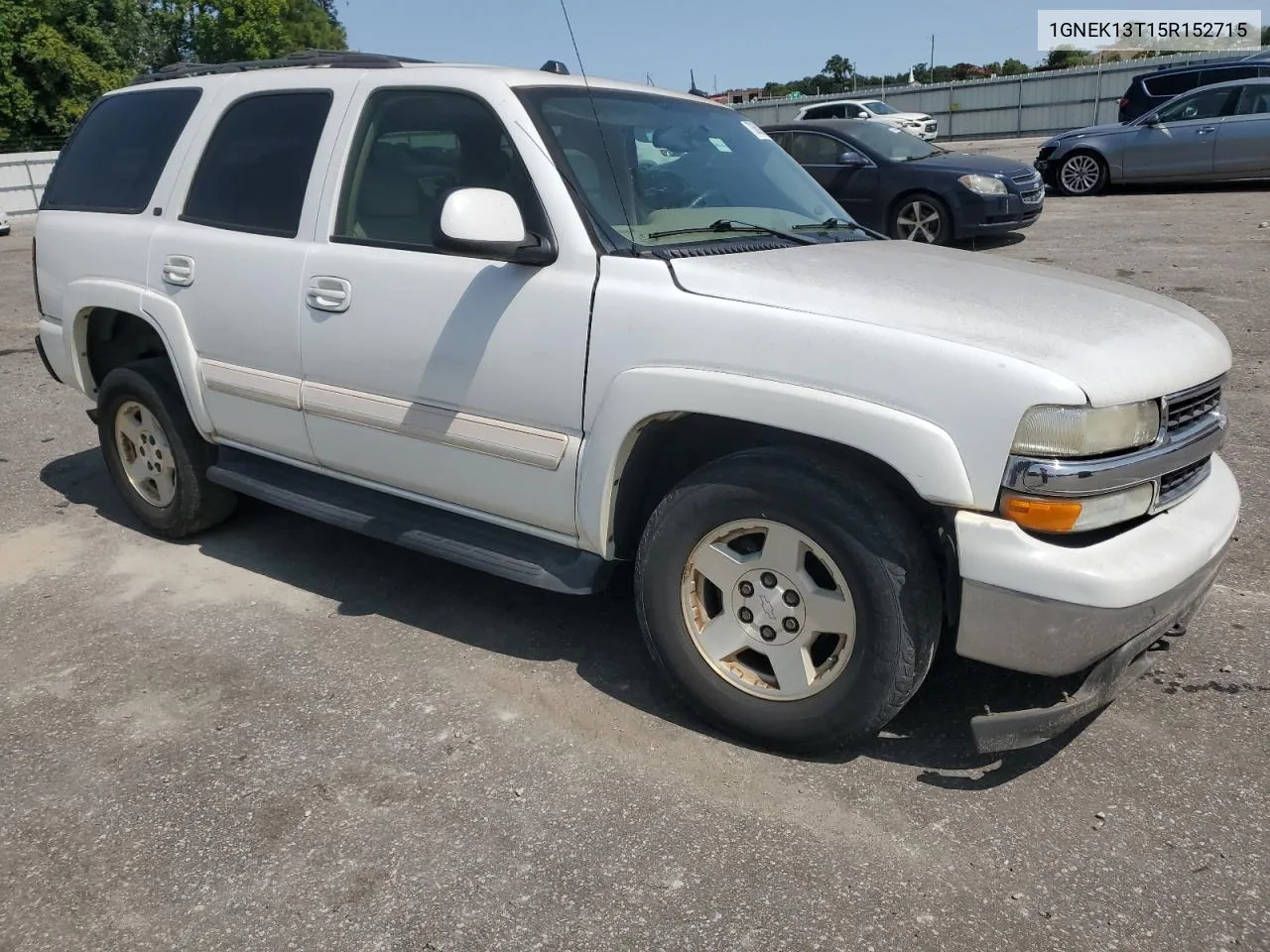 2005 Chevrolet Tahoe K1500 VIN: 1GNEK13T15R152715 Lot: 70600364