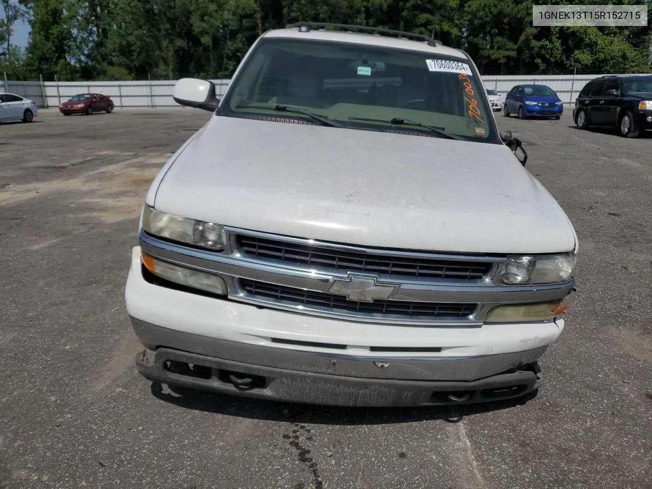 2005 Chevrolet Tahoe K1500 VIN: 1GNEK13T15R152715 Lot: 70600364