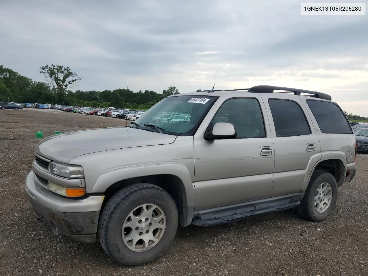 2005 Chevrolet Tahoe K1500 VIN: 1GNEK13T05R206280 Lot: 70848914