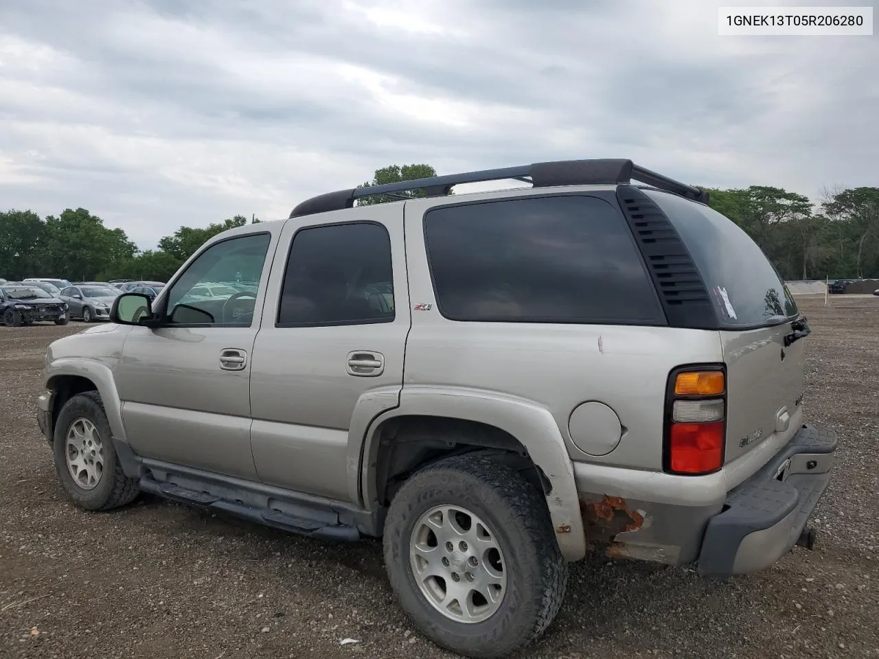 2005 Chevrolet Tahoe K1500 VIN: 1GNEK13T05R206280 Lot: 70848914