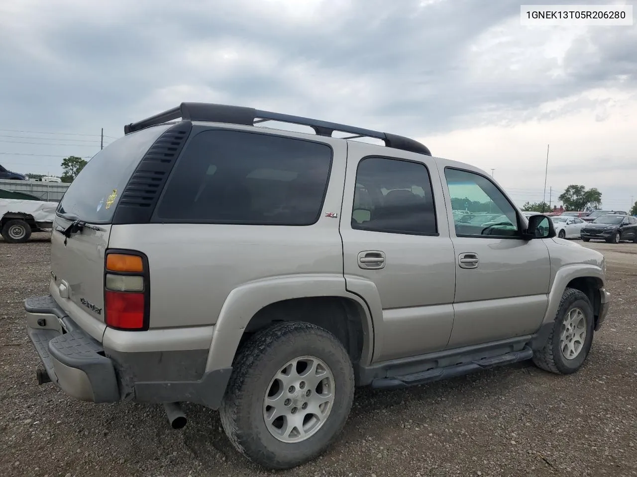 2005 Chevrolet Tahoe K1500 VIN: 1GNEK13T05R206280 Lot: 70848914