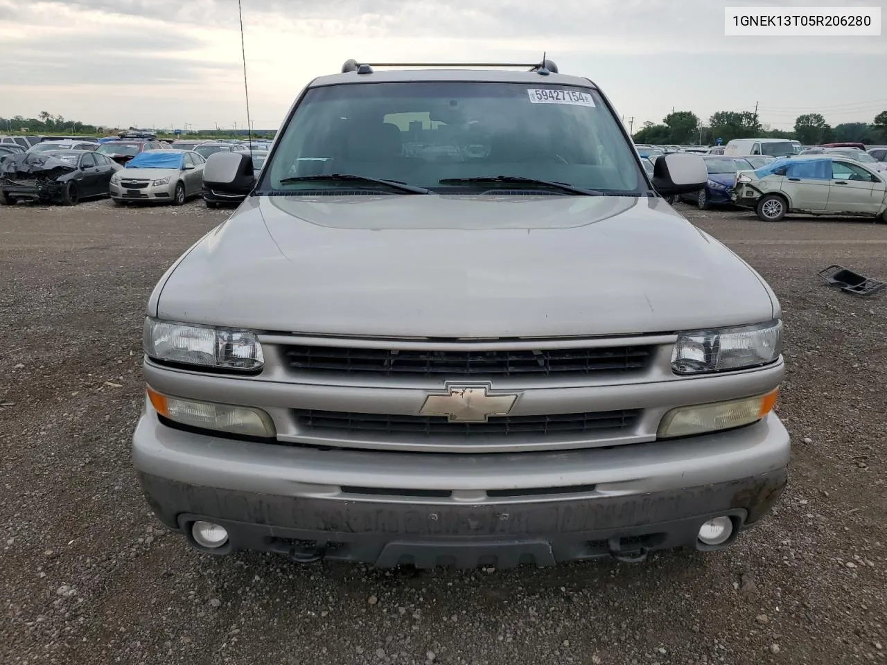 2005 Chevrolet Tahoe K1500 VIN: 1GNEK13T05R206280 Lot: 70848914