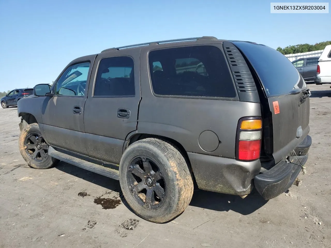 2005 Chevrolet Tahoe K1500 VIN: 1GNEK13ZX5R203004 Lot: 71061694