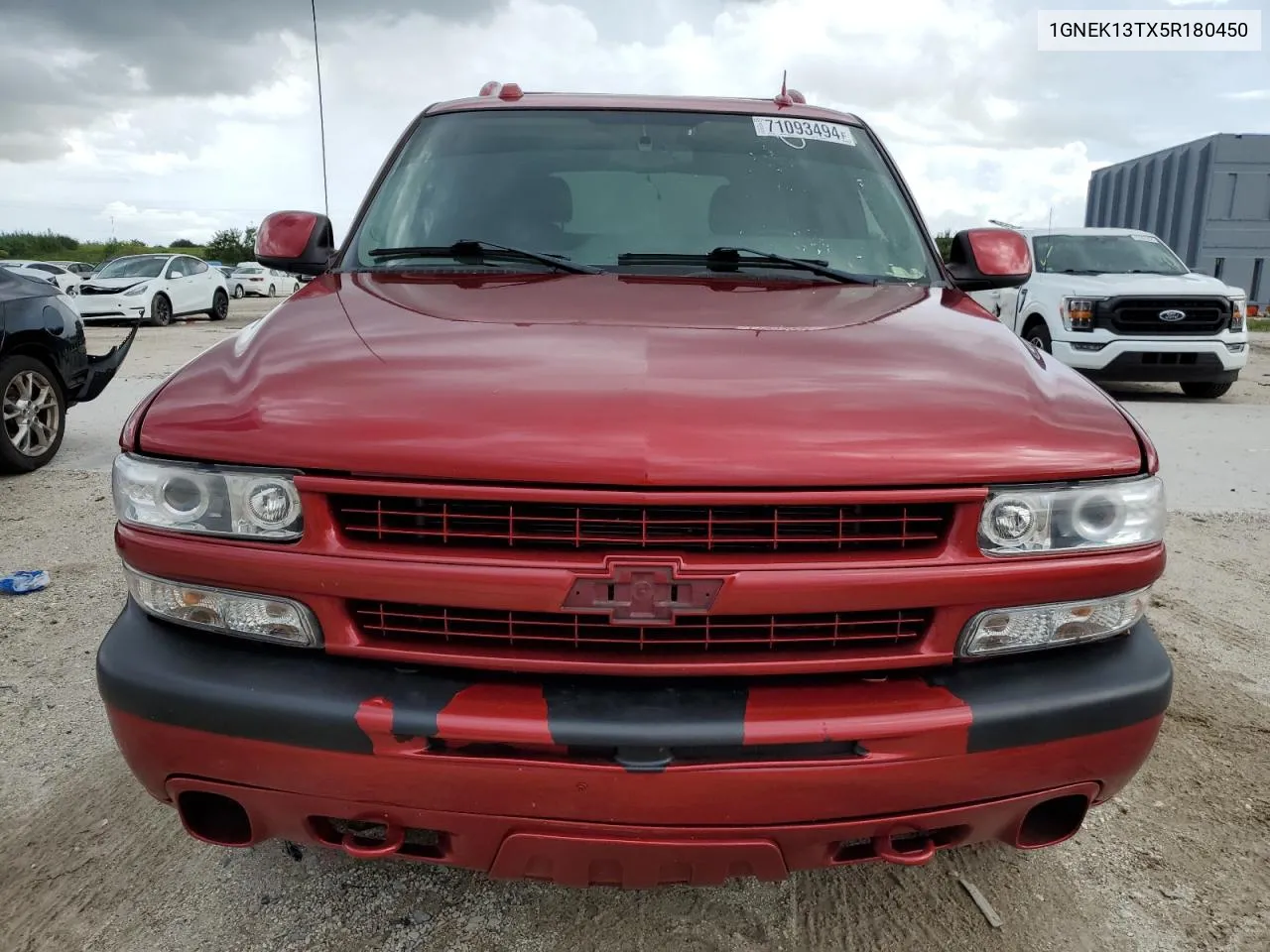 2005 Chevrolet Tahoe K1500 VIN: 1GNEK13TX5R180450 Lot: 71093494