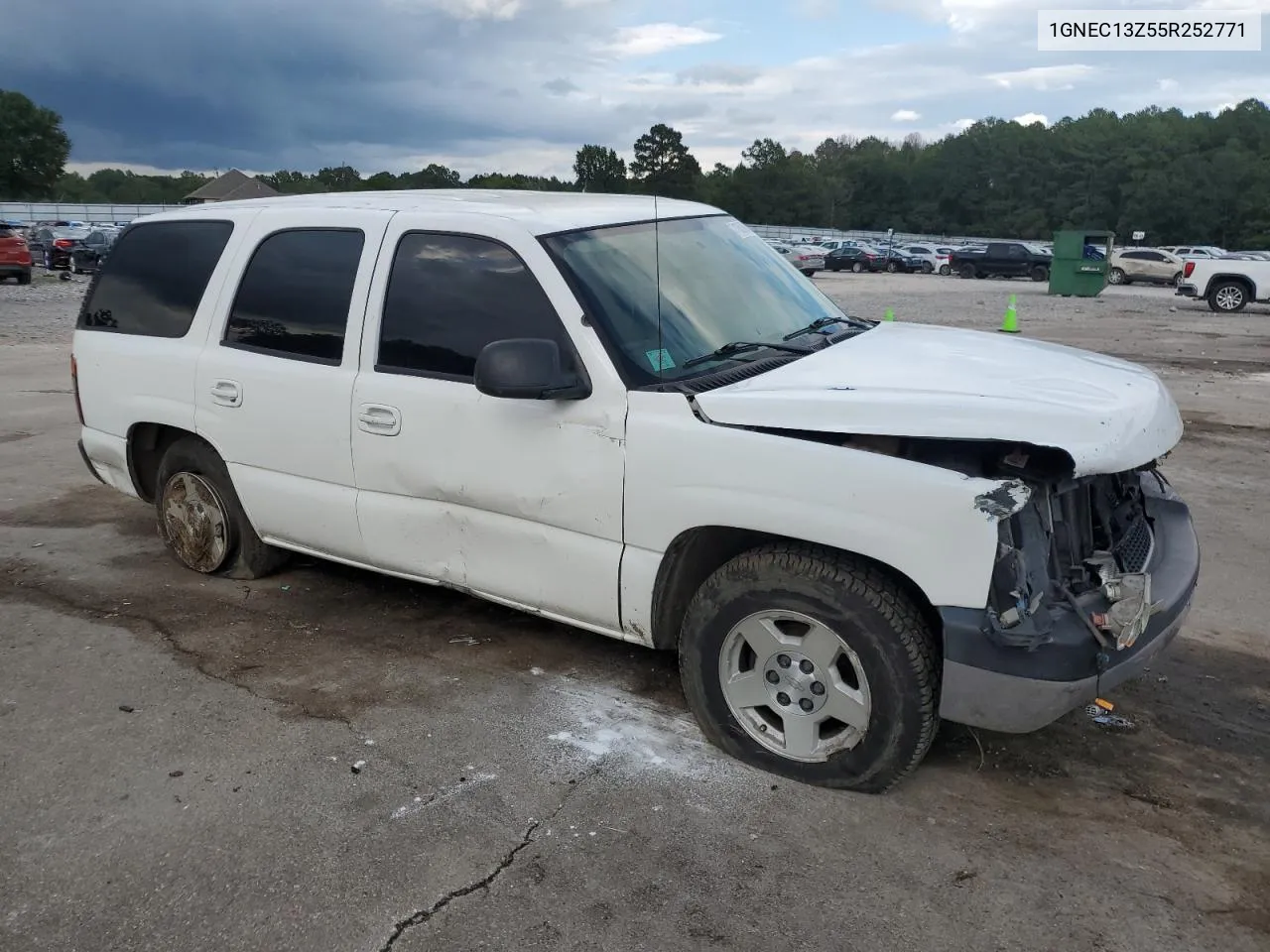 2005 Chevrolet Tahoe C1500 VIN: 1GNEC13Z55R252771 Lot: 71830634