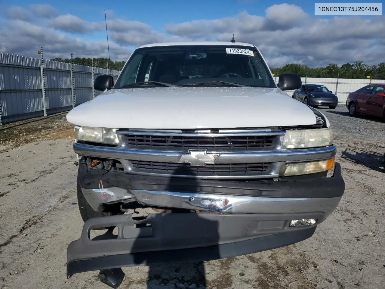 1GNEC13T75J204456 2005 Chevrolet Tahoe C1500